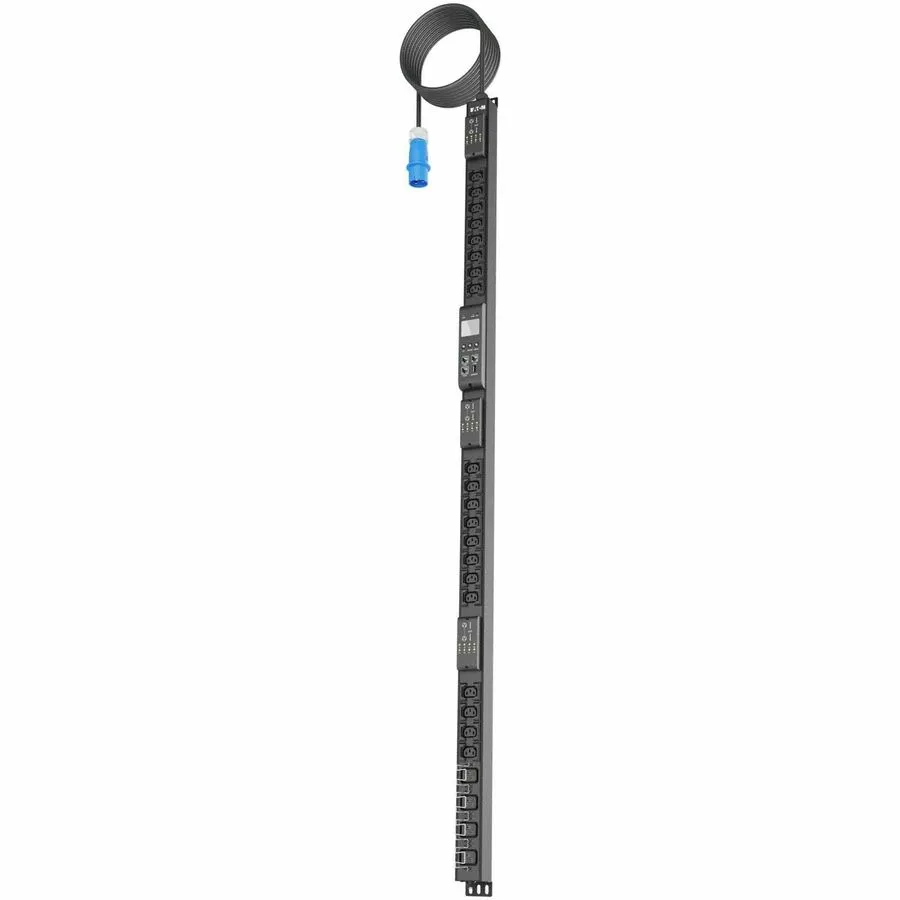 Eation PDU 0U (VERTICAL), C20PLUG, 1P 16A Current 24 OUTLET(20)C13 (4) C19 2YRS