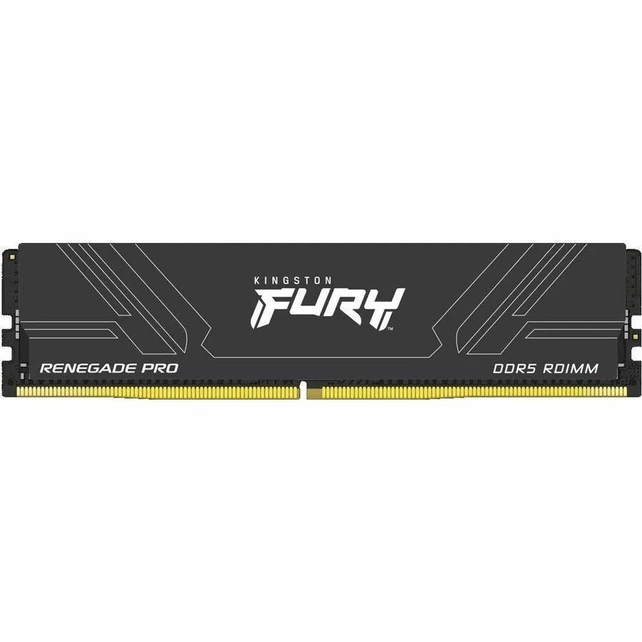 64GB 7200MT/s DDR5 ECC Reg CL38 DIMM (Kit of 4) FURY Renegade Pro Black