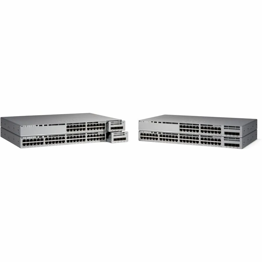CISCO - C9200L 48-port Partial PoE+, 4 x 1G, w/Meraki