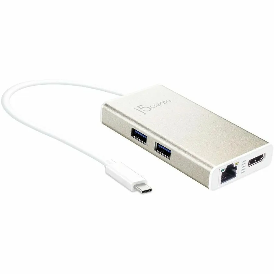 USB Type-C Multi-Adapter HDMI/Gigabit Ethernet/USB 3.0 HUB