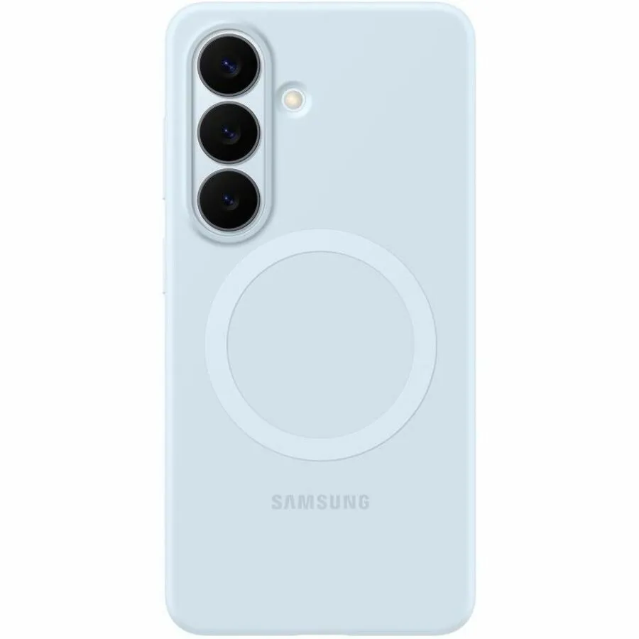 S26 Ultra Silicone Magnet Case Light Blue