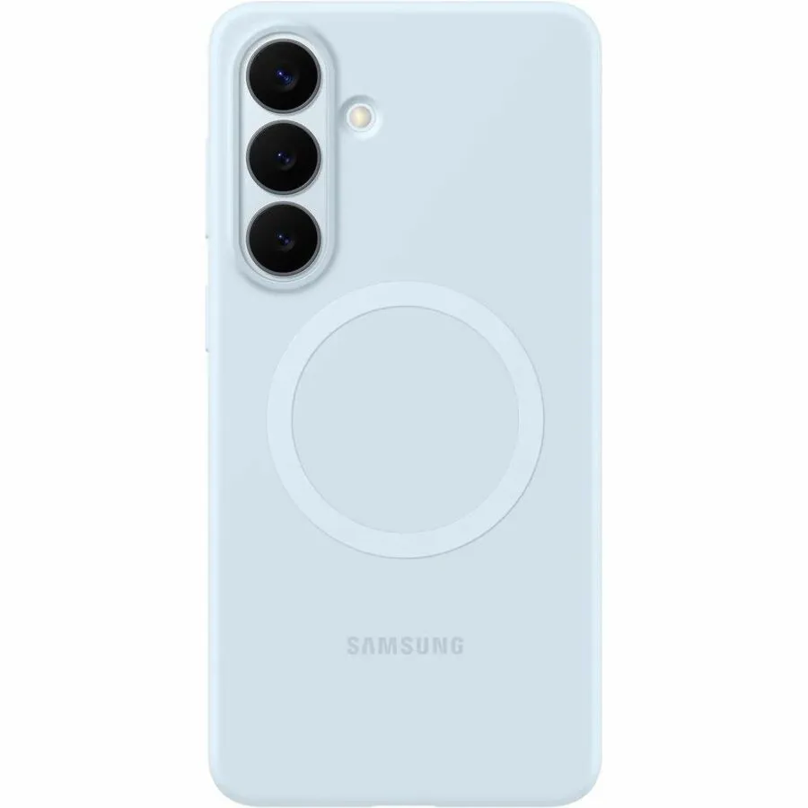 S26 Ultra Silicone Magnet Case Light Blue