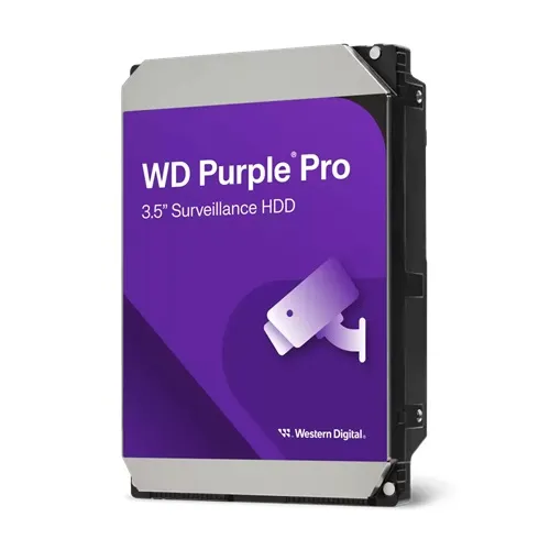 Wd Purple Pro 10TB Surveillance Internal 3.5" SATA Drive HDD, 3YR