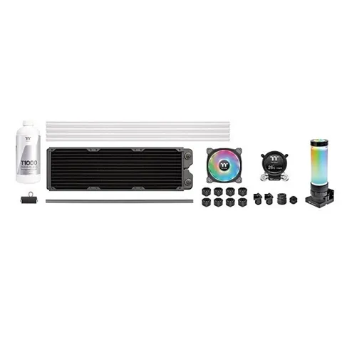 Thermaltake CL-W335-CU12SW-A, Pacific CLM360 Ultra Hard Tube Liquid Cooling Kit, 1 Year Warranty