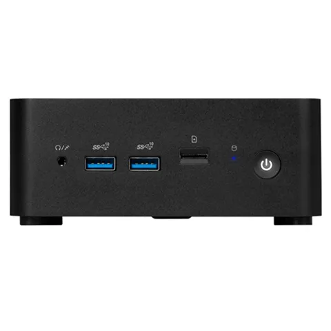 Cubi NUC Black Barebone Core 3 100U/Up to DDR5/2xM.2/2xHDMI/2xTBT/2xLAN/Wifi6/Card Reader/Switch Cable/3Y