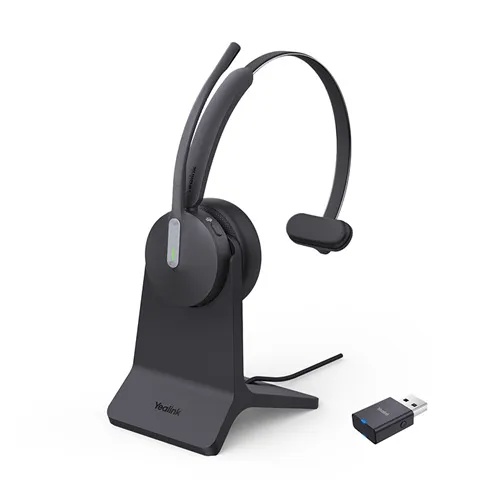 Yealink BLUETOOTH DECT (WH64) Ms Mono Hybrid HEADSET, WDD60,DECT DONGLE, Charging Stand