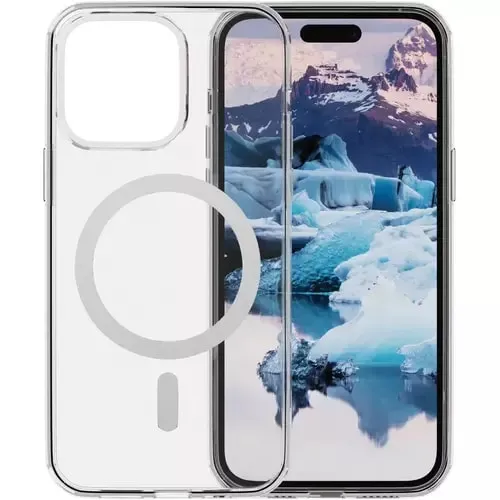 Iceland Pro Case with MagSafe 3m MagSafe 100% recyclable iPhone 15 Pro - Clear