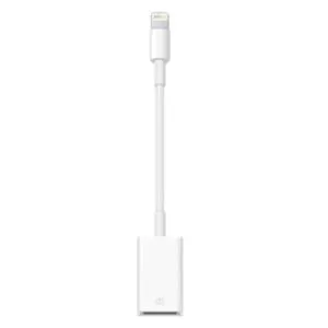 Apple MD821AM/A, Lightning to USB Camera Adapter, 1 Year Warranty
