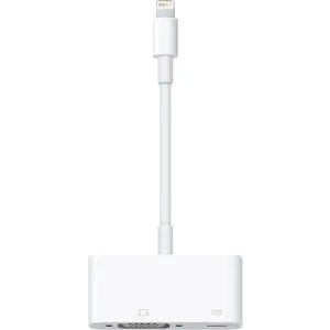 Apple MD825AM/A, Lightning To VGA Adaptor, 1 Year Warranty