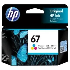 Hp 67 TRI-COLOUR Ink Cartridge