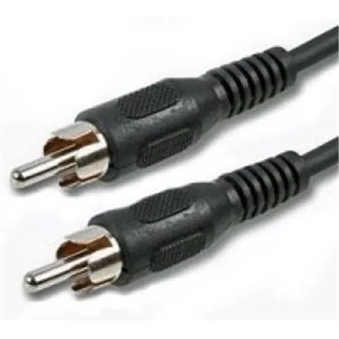 8Ware 3.5 Streo Plug RCA Male to Male 1x PCA Plug shielded Vadio Cable for Multi Device 2m Cable