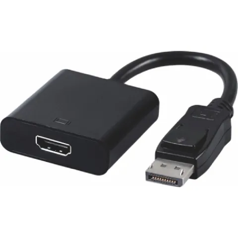 Astrotek DisplayPort DP to HDMI Adapter Converter Cable 20cm - 20 pins Male to Female Active 1080P