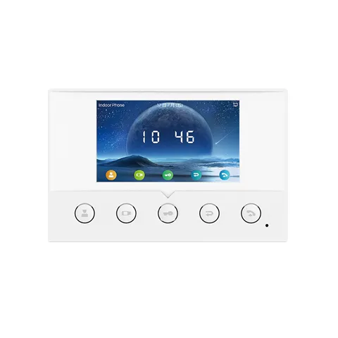 Fanvil i51W Indoor SIP Station, 4 SIP Lines, 5 Buttons, PoE, 4.3' Colour Screen, Linux, ONVIF, 2Yr Warranty
