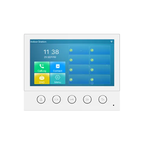 Fanvil i53W Indoor SIP Station, 6 SIP Lines, 5 Buttons, PoE, 7' Colour Touch Screen, Linux, ONVIF, 2Yr Warranty