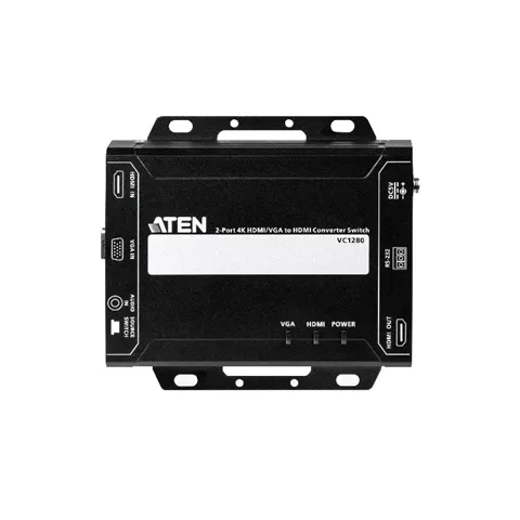 Aten 2 Port 4K 30HZ HDMI/VGA To HDMI Converter Switch