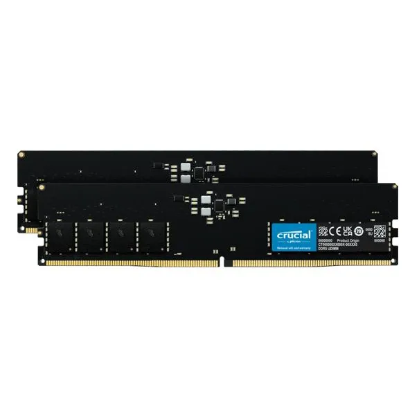 CT2K64G56C46U5 - Crucial 128GB (2x64GB) DDR5 UDIMM 5600MHz C