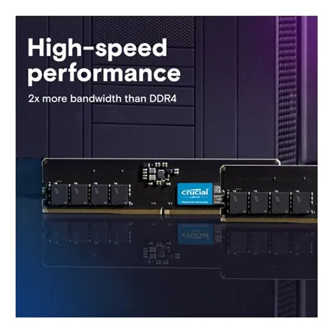 CT2K64G56C46U5 - Crucial 128GB (2x64GB) DDR5 UDIMM 5600MHz C