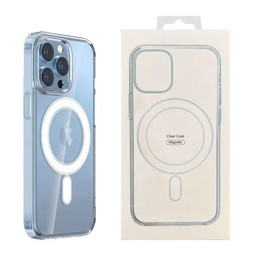 USP Apple iPhone 11 (6.1') Clear Case with MagSafe - Crystal Clear, Drop Protection, Scratch Resistant, Magnetic, Durable, 3 Years Warranty