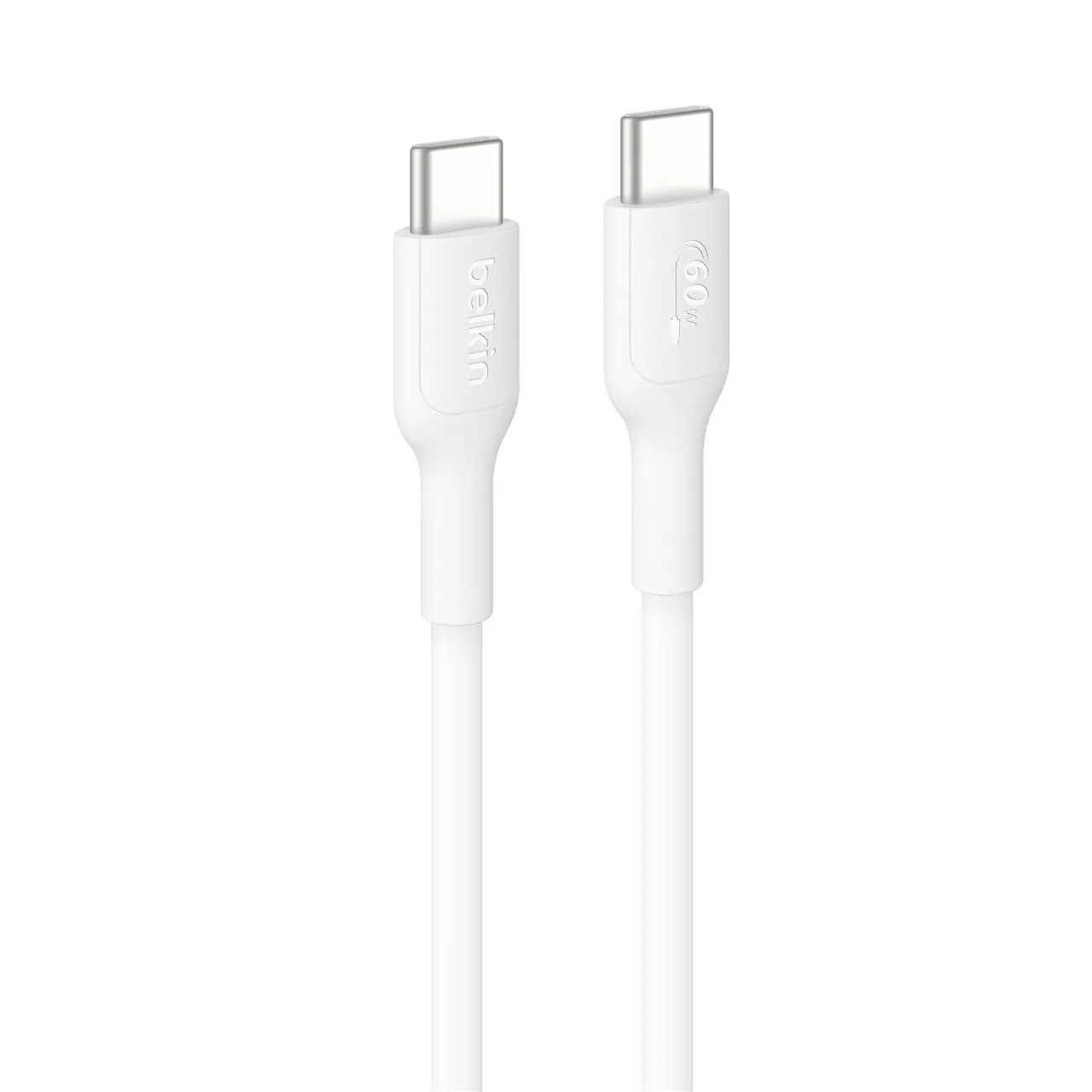 BoostCharge USB-C TO USB-C 60W 2.0 PCR Cable 0.15M White