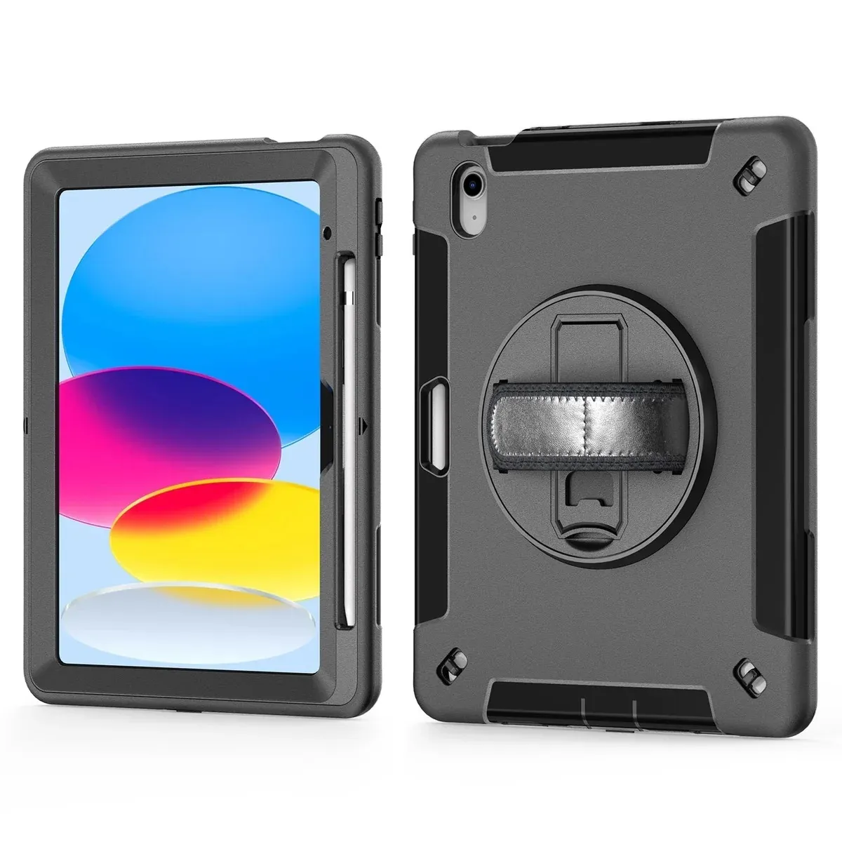 USP Rugged Samsung Galaxy Tab S11 (11') Case - Built-in-Kickstand, Adjustable Hand & Shoulder Strap, Pen Holder, DropProof, 3 Years Warranty