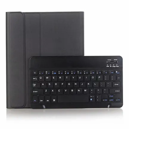 USP Samsung Galaxy Tab A11+ / Tab A9+ (11') Keyboard Case Cover Black - Ultra-Slim, Lightweight, Auto Wake/Sleep Function,PU Leather, 3 Years Warranty