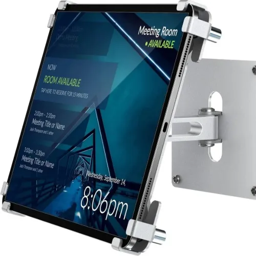 USP Apple iPad (11') (A16) (11th Gen) Wall Mount Silver - Universal Compatibility, Easy & Secure Installation, 360 Rotation, 3 Years Warranty
