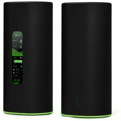 Ubiquiti Amplifi Alien Mesh System, Wi-Fi 6, Includes 1x Alien Mesh Point, 4x Gigabit Ethernet Ports on Router, Touch Screen Display