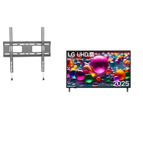 Lg BUNDLE: Lg PROSUMER (UA841C) 50 UHD Tv + ATDEC Fixed Angle Wall Mount