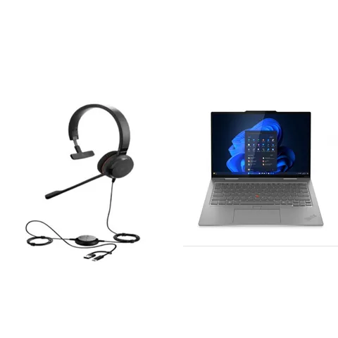 Lenovo X1 2IN1 G10 Aura U5-238V, VPRO, 14" TOUCH, 512GB, 32GB + JABRA Corded Evolve 30 Ii