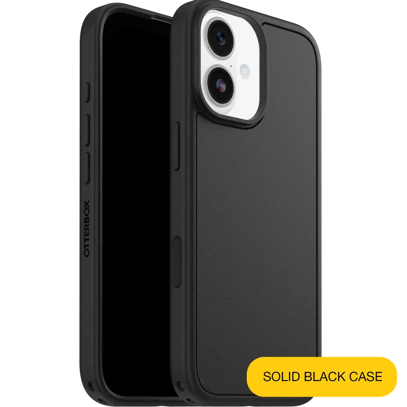 OtterBox Symmetry MagSafe Apple iPhone 17 (6.3') Case Black - (77-99413), DROP+ 3X Military Standard, Raised Edges, Hassle-Free, 7 Years Warranty