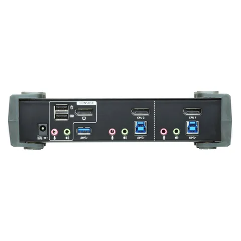 Aten 2 Port USB 3.0 4K DISPLAYPORT KVMP Switch With Build In Mst Hub