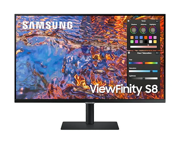Samsung 32" (16:9) UHD IPS MONITOR, DP, HDMI, HDR600, USB-C, USB(3),LAN, H/ADJ, VESA, 3YR