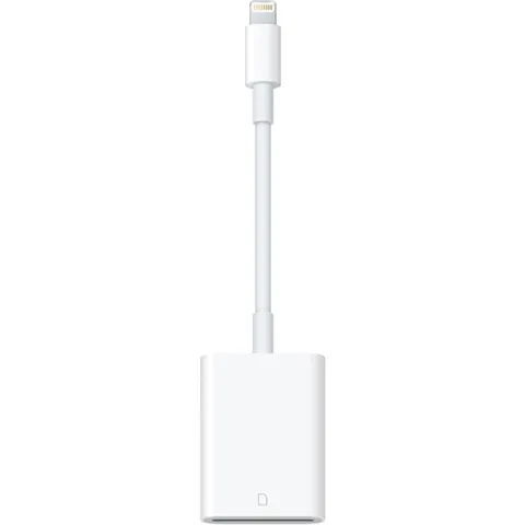 Apple MJYT2AM/A, Lightning to SD Card Camera Reader, 1 Year Warranty