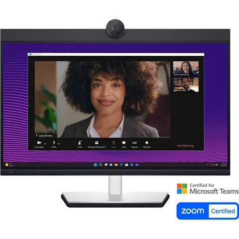 Dell Pro PLUS, 27" (16:9) QHD IPS, HDMI, DP, USB-C HUB, USB(3), H/ADJ, SPKR, W/CAM,LAN, 3Y