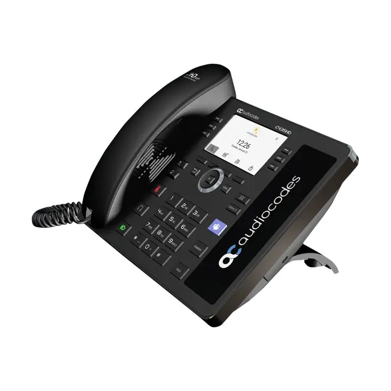 Audiocodes Teams C435HD-R IP POE PHONE, 4.3" LCD, Black