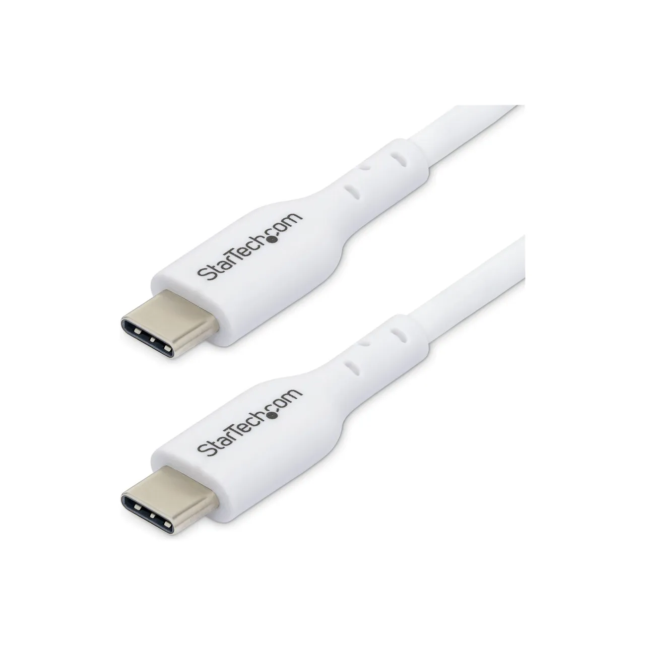 Startech 1M White USB-C Charging Cable 2-PACK, USB C CABLE, 60W PD, LTW